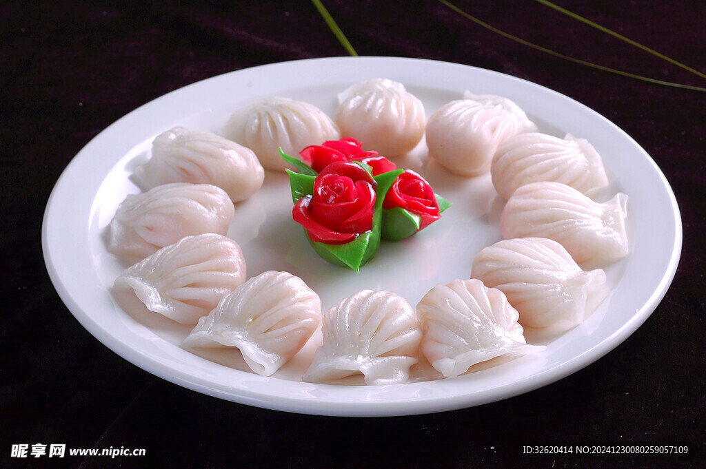水晶虾饺