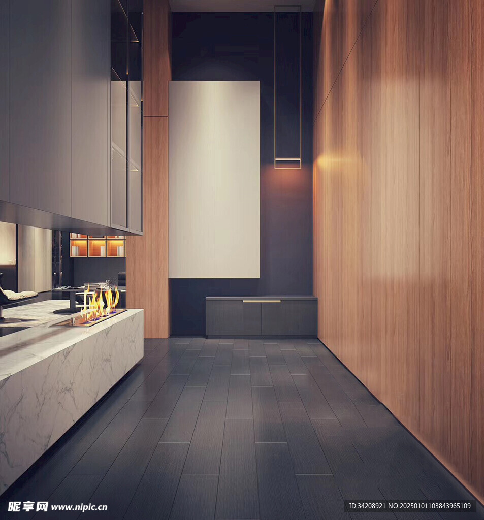 家居客厅卧装修卧室现代简约设计