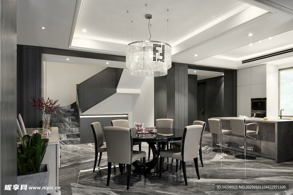 客厅卧室装修极简现代简约中古风