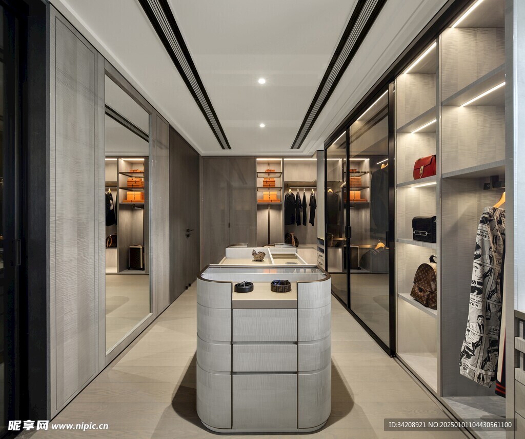 客厅卧室装修极简现代简约中古风