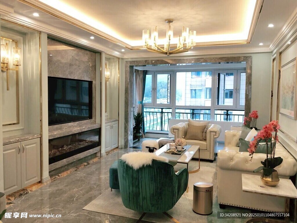 吊顶天花客厅卧装修卧室现代简约