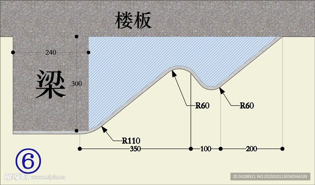 包梁圆弧设计手法家居装修设计