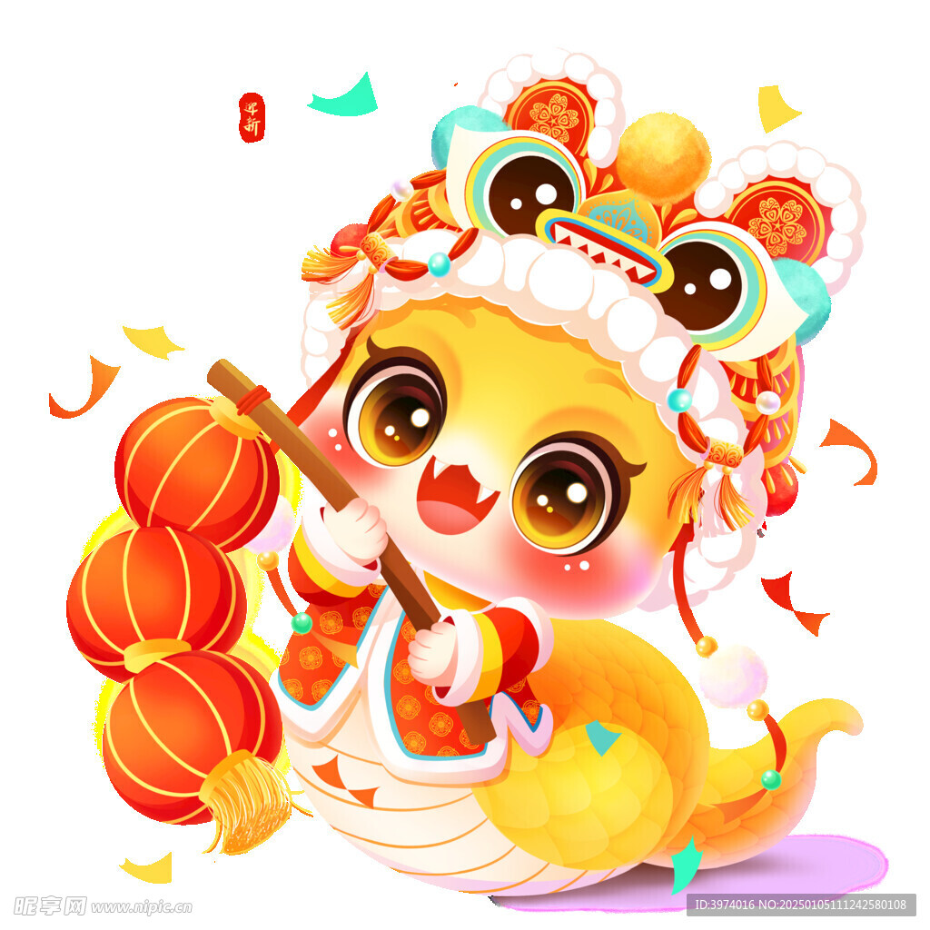 2025蛇年元素