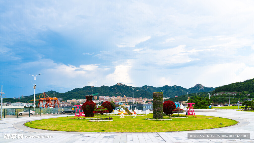 威海海洋科技馆广场