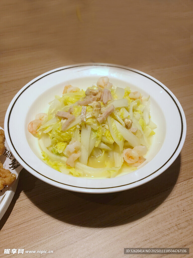 白菜虾仁