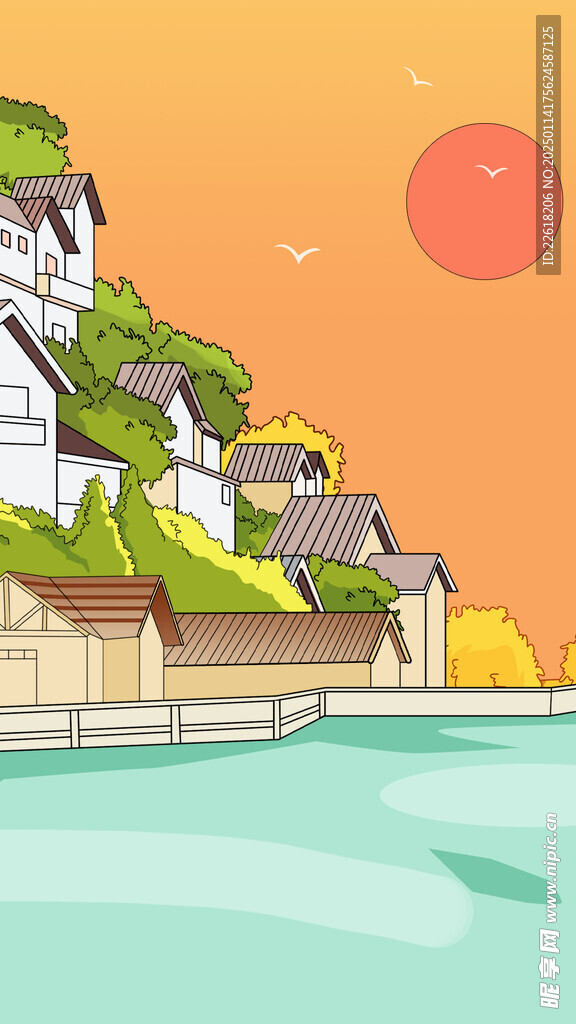 旅行团建帐设计海报背景