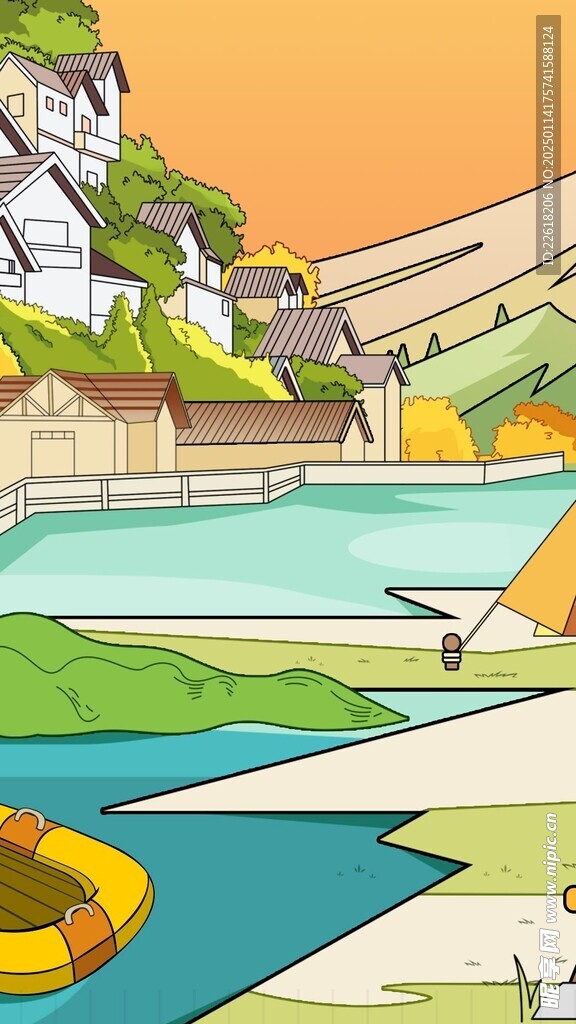 夏季旅行素材设计海报