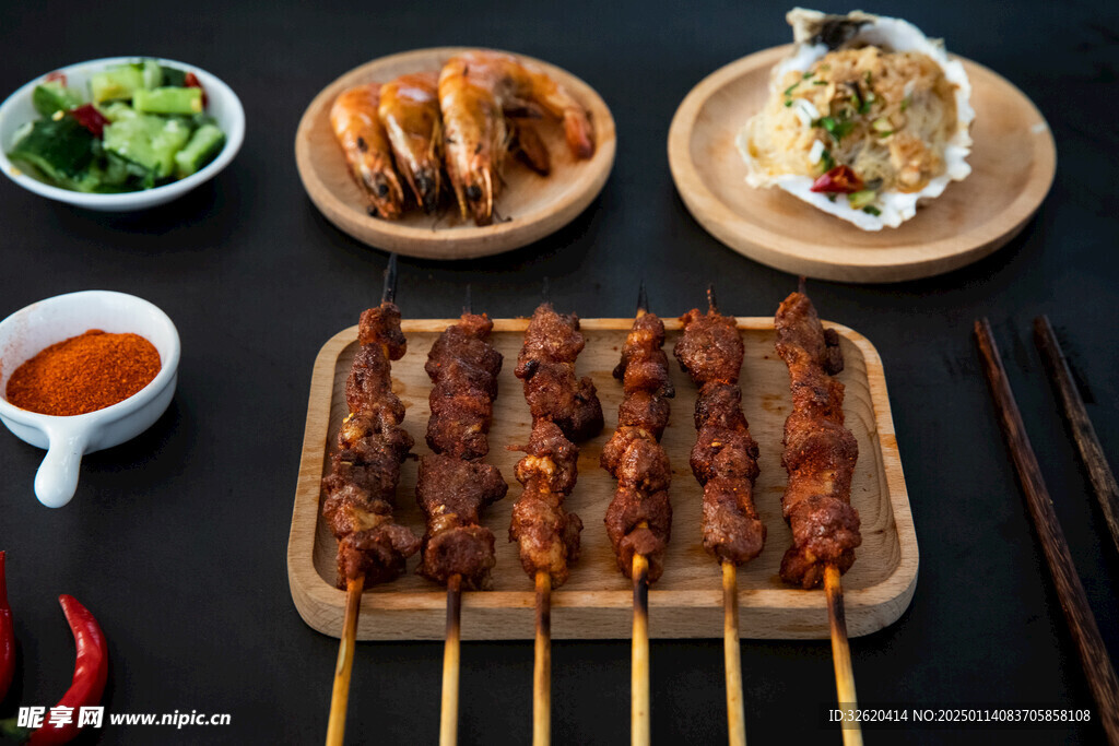 烤羊肉串
