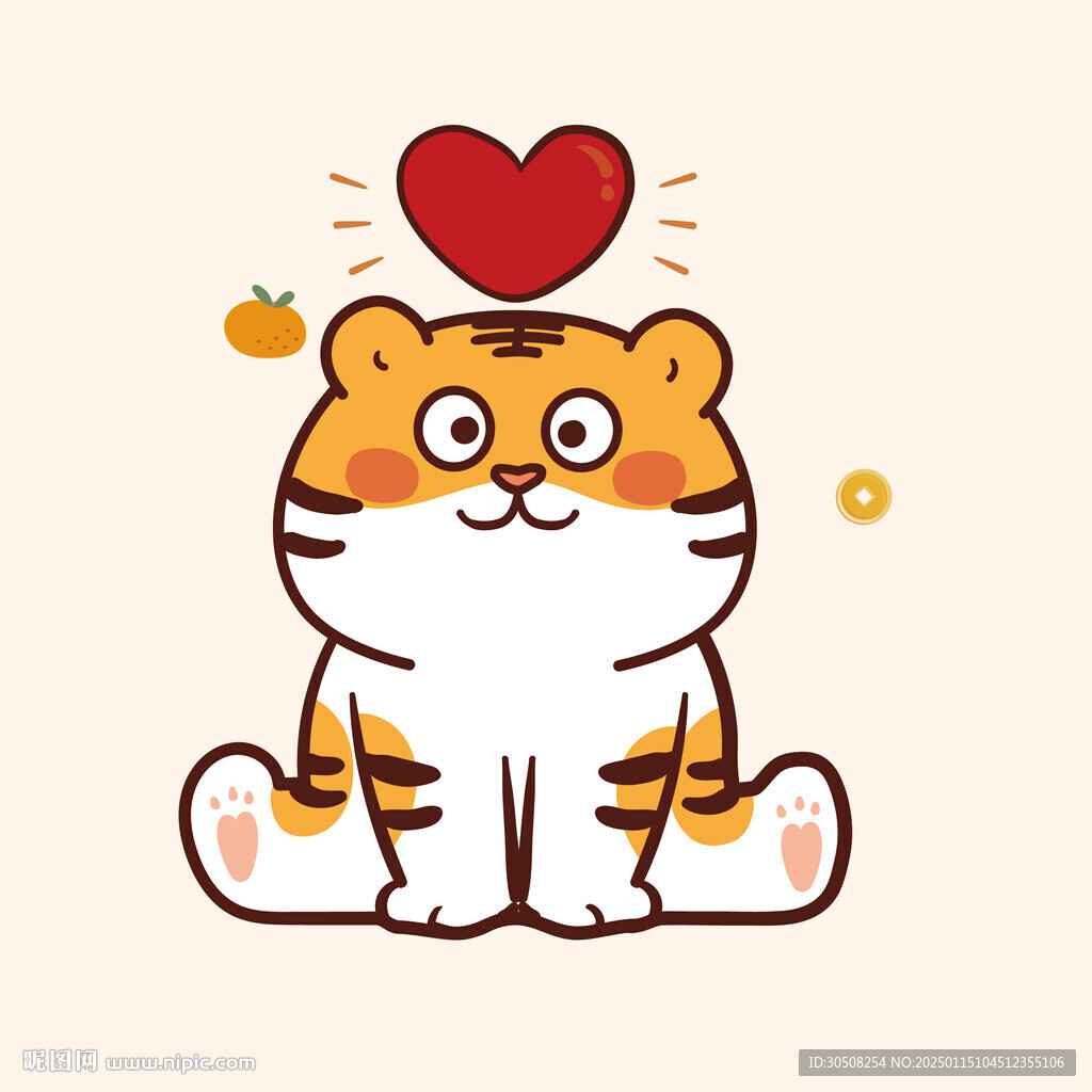 虎萌萌地垫入户可爱