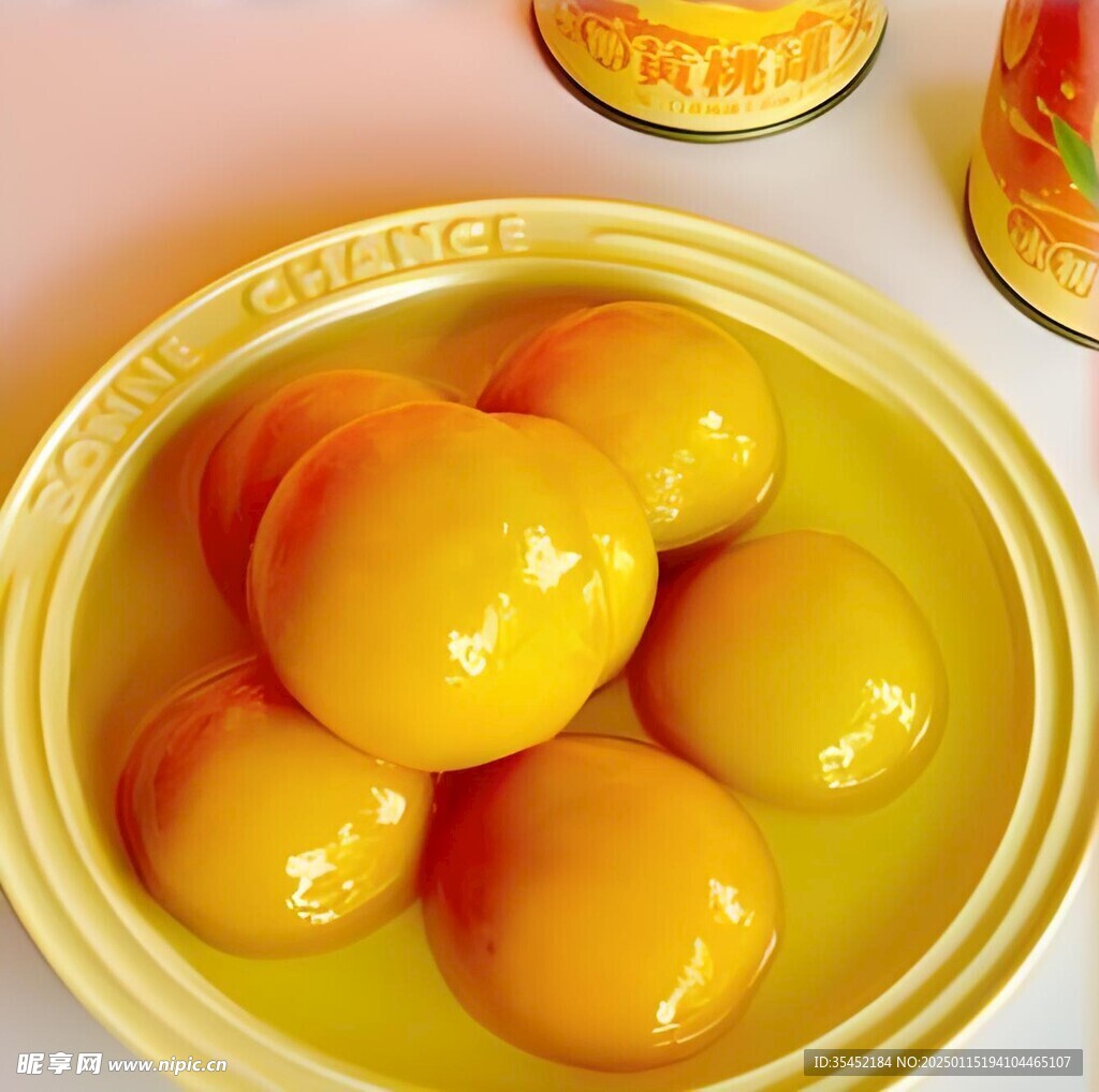 黄桃罐头