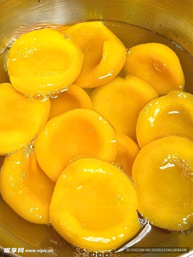 黄桃罐头