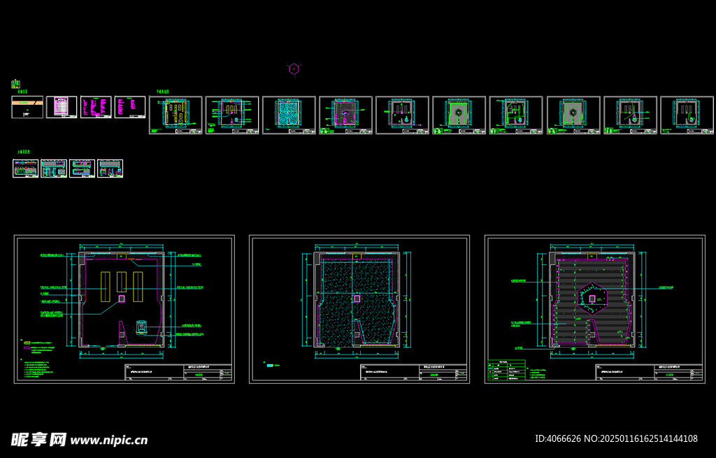  无人机展厅施工图