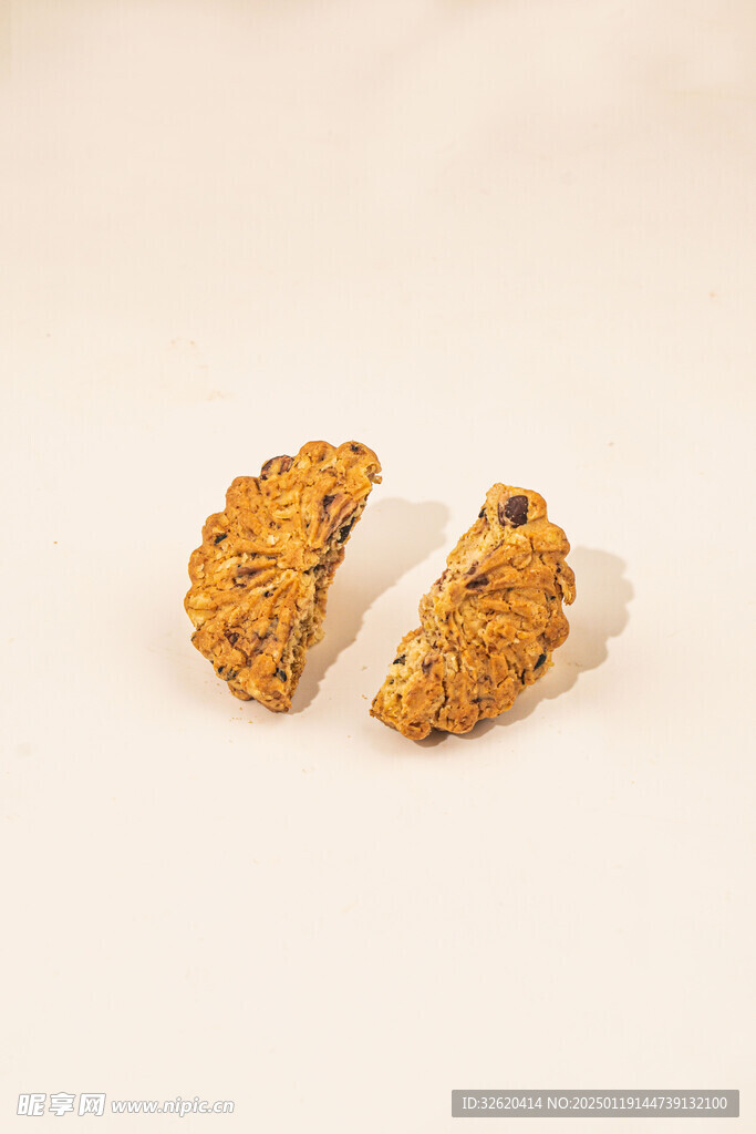红豆燕麦饼干