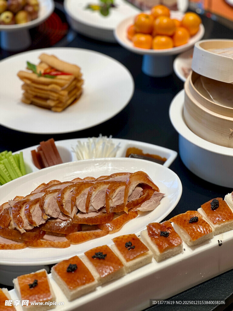 宴席 烤鸭