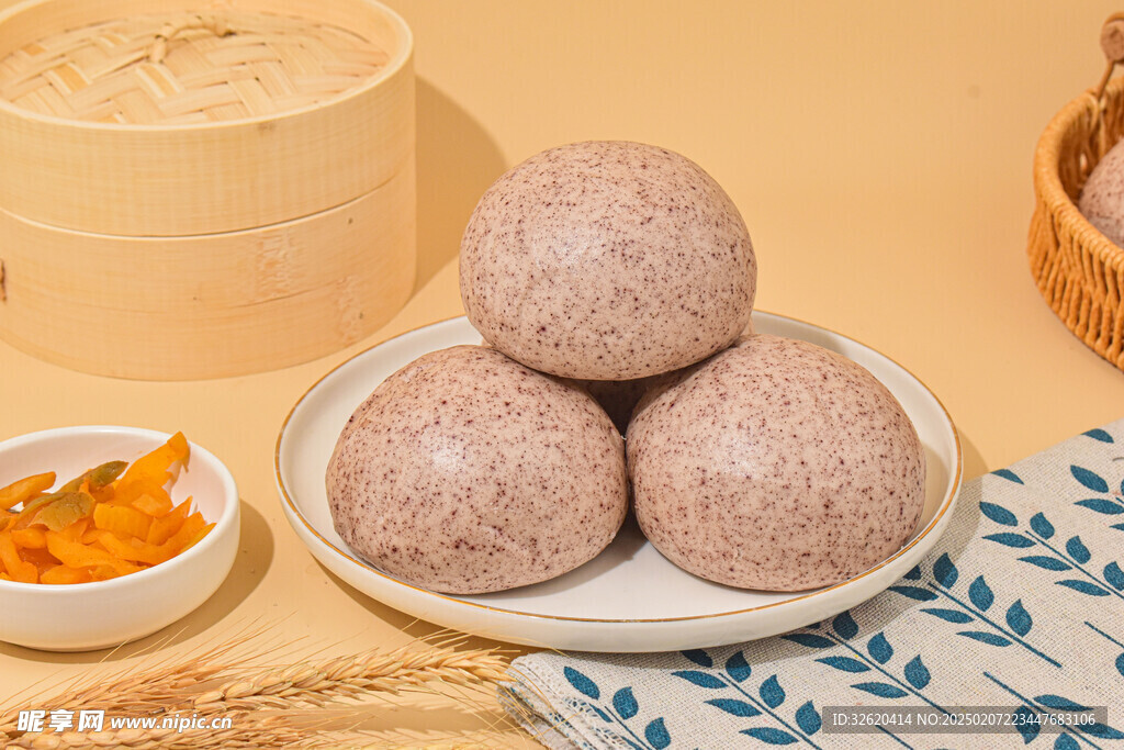 燕麦馒头 包子