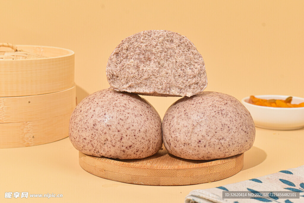 燕麦馒头 包子