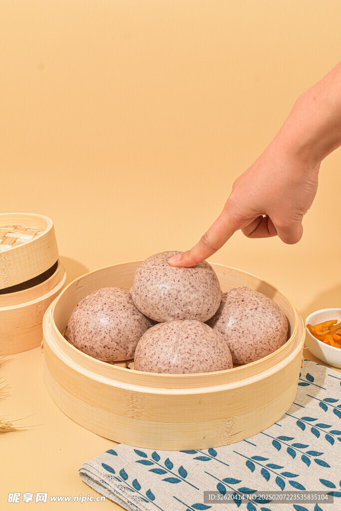 燕麦馒头 包子