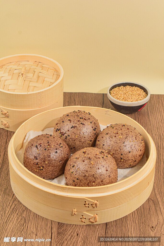 燕麦馒头 包子