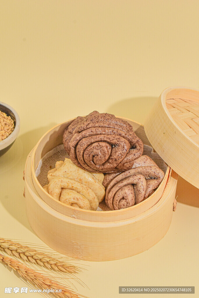 燕麦花卷 馒头