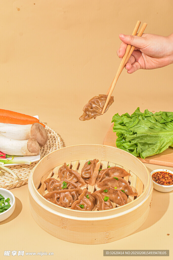燕麦饺 蒸饺 
