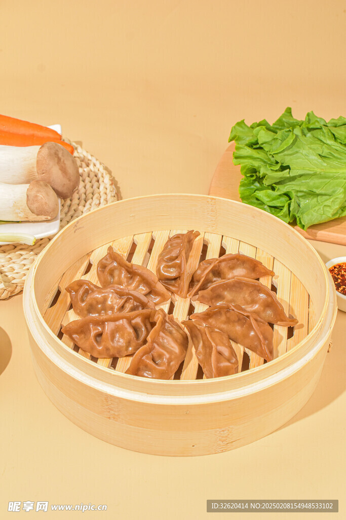 燕麦饺 蒸饺 