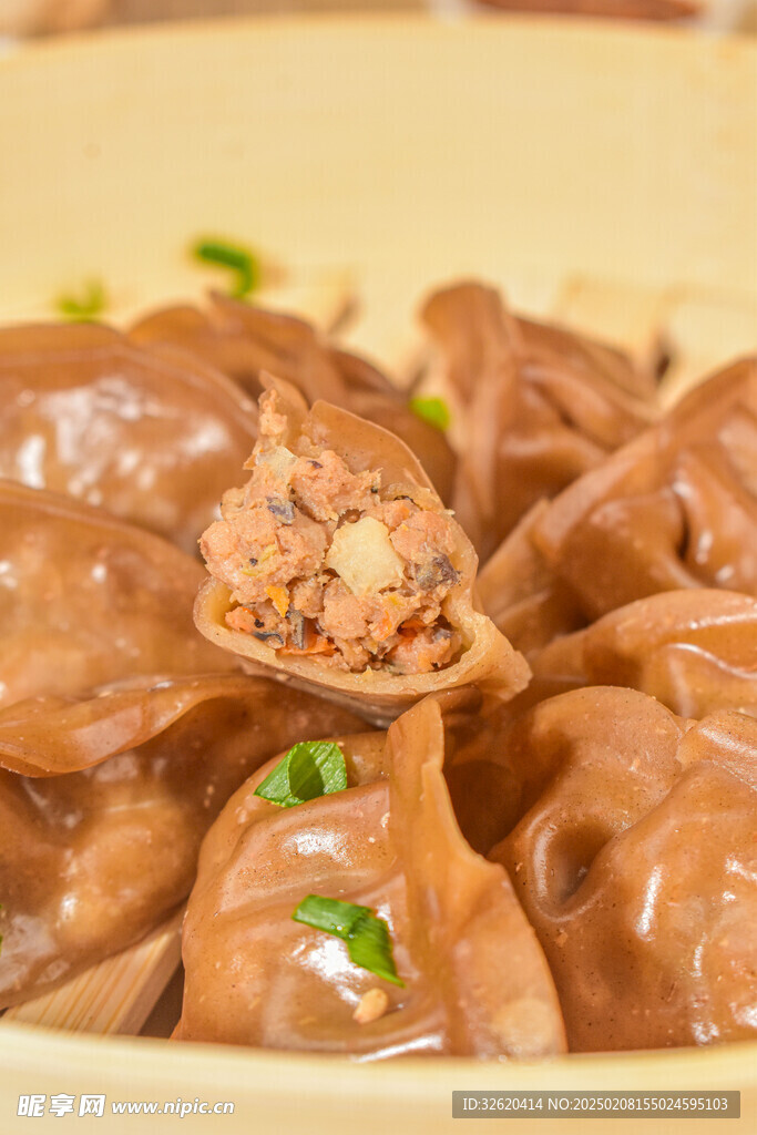 燕麦饺 蒸饺 