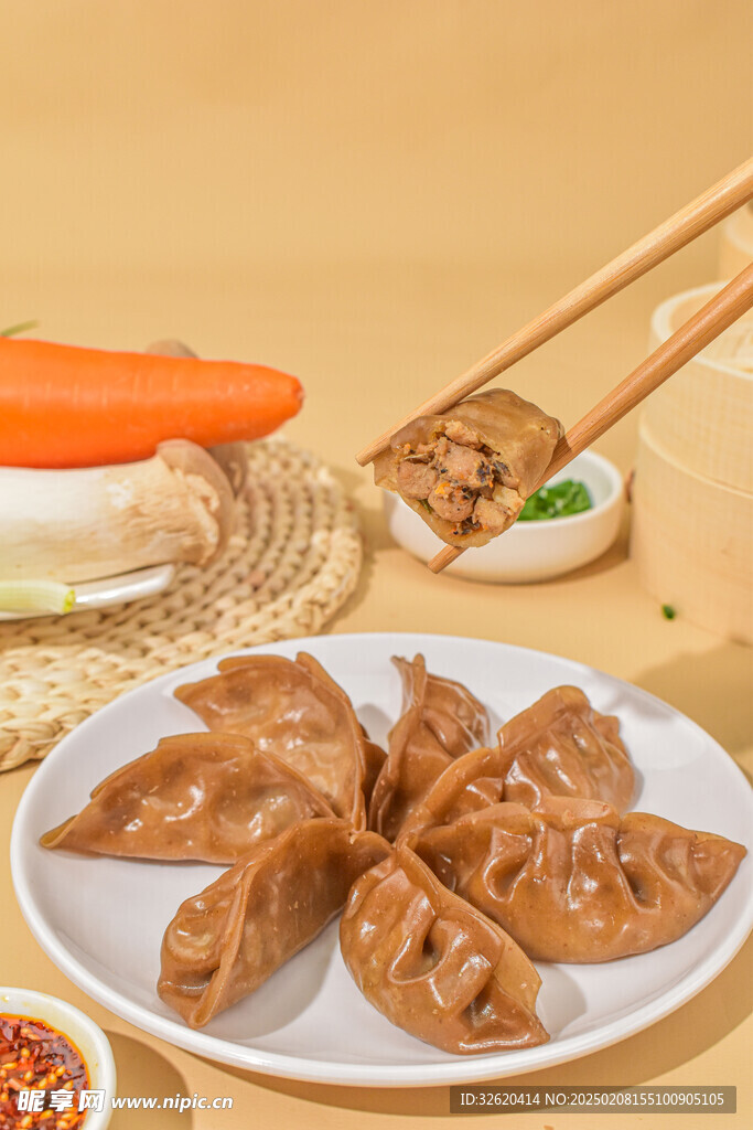燕麦饺 蒸饺