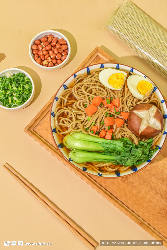 荞麦面 拌面