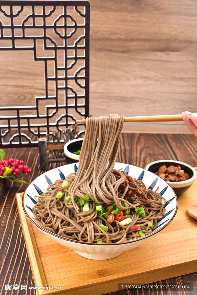 荞麦面 拌面