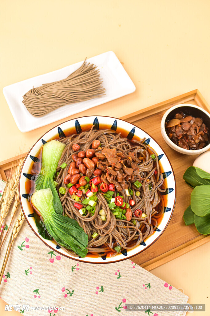 荞麦面 拌面