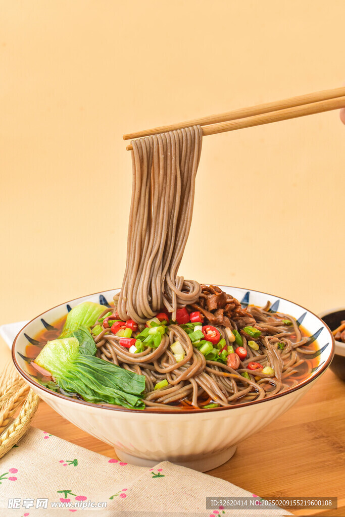 荞麦面 拌面