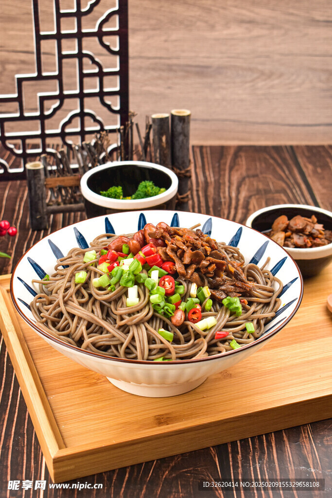 荞麦面 拌面