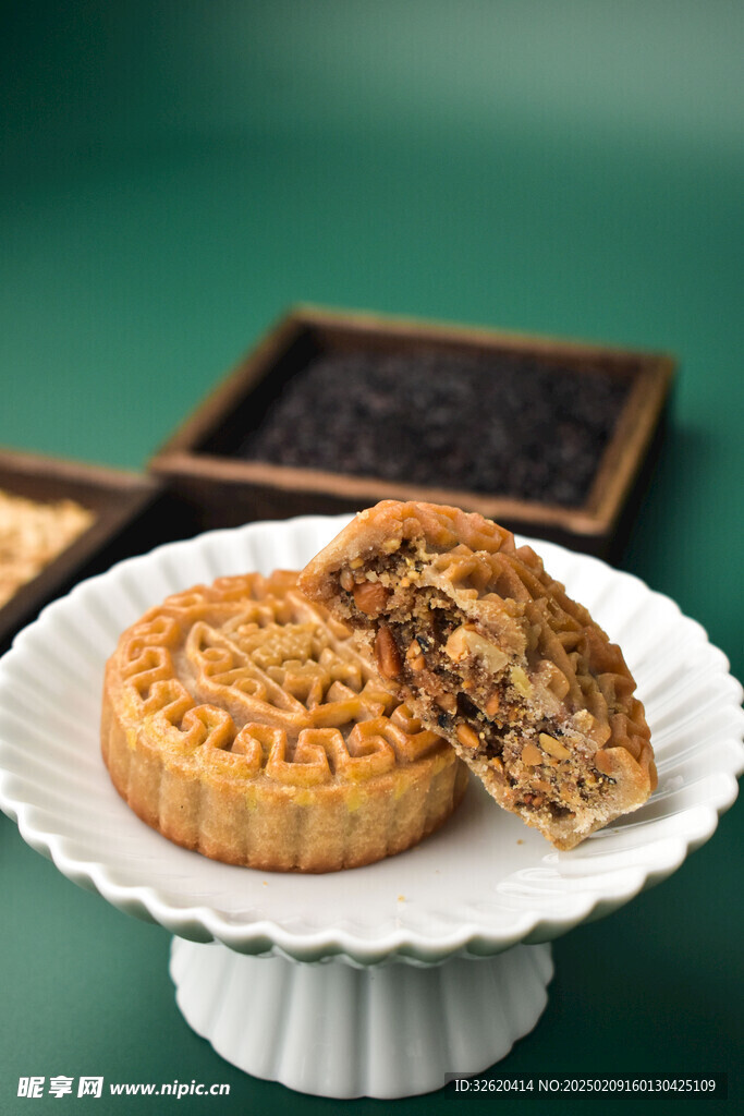 月饼 茶点