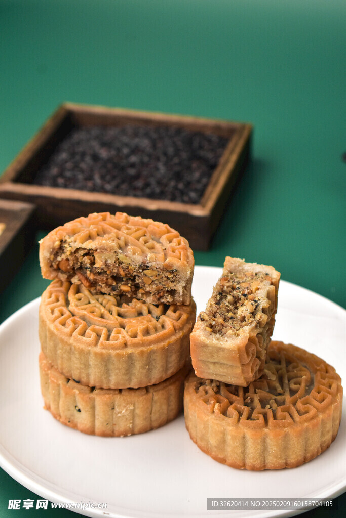 月饼 茶点