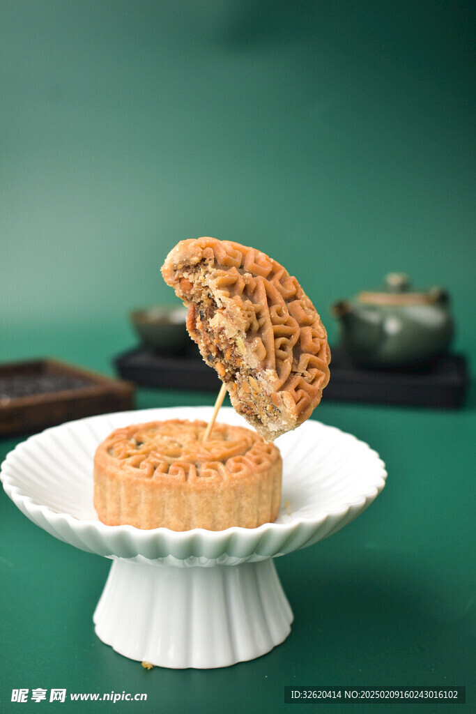 月饼 茶点
