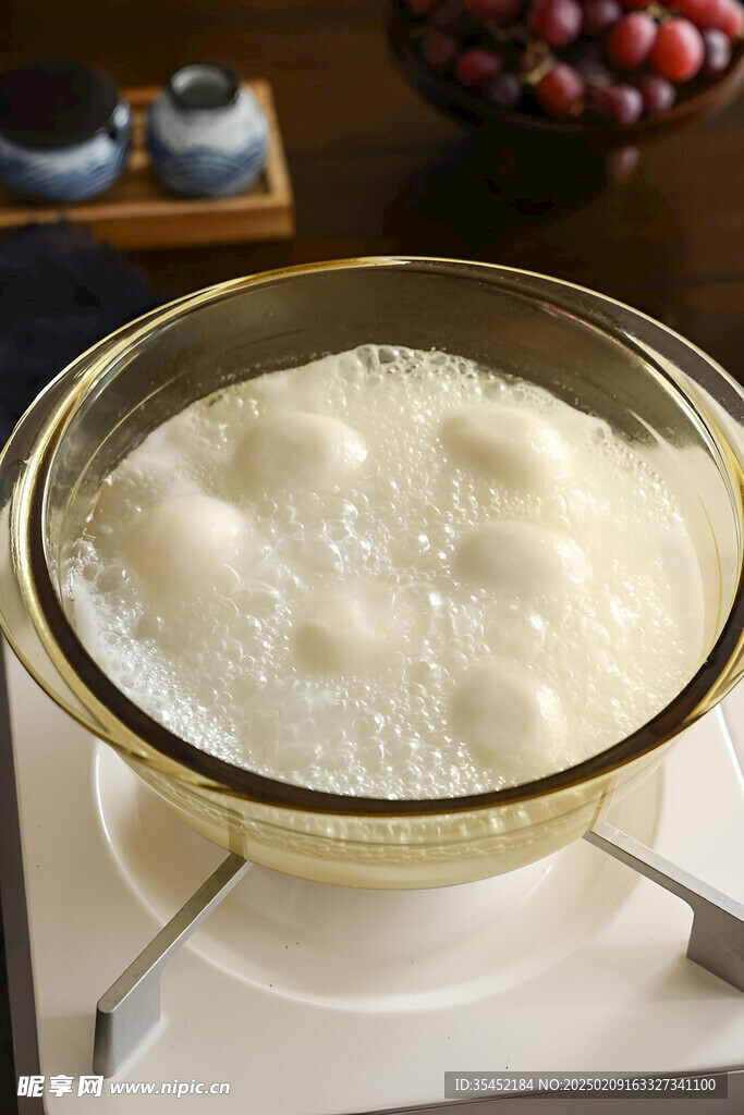 煮汤圆