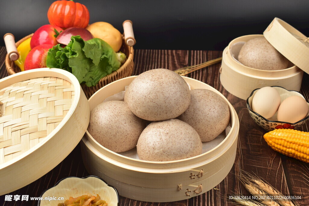 燕麦包 馒头 