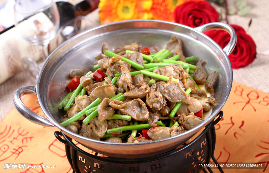 干锅鸡胗