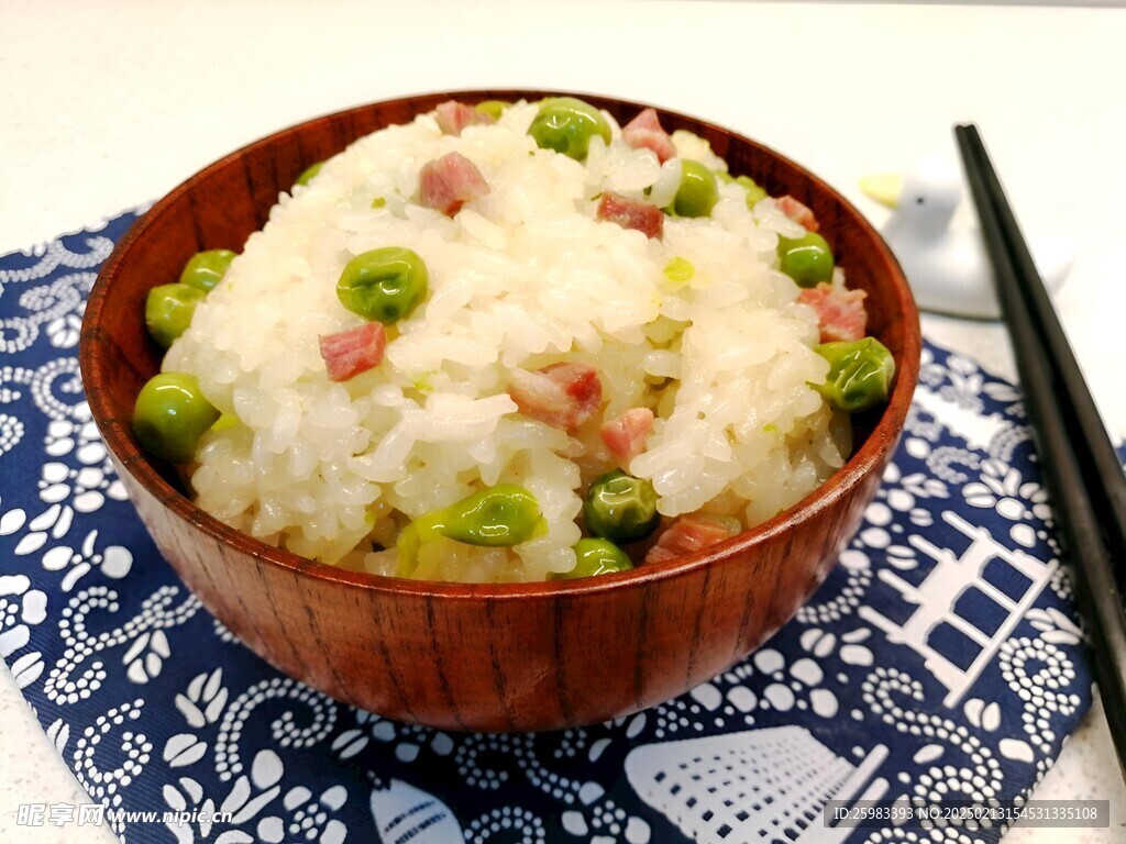 豌豆炒饭