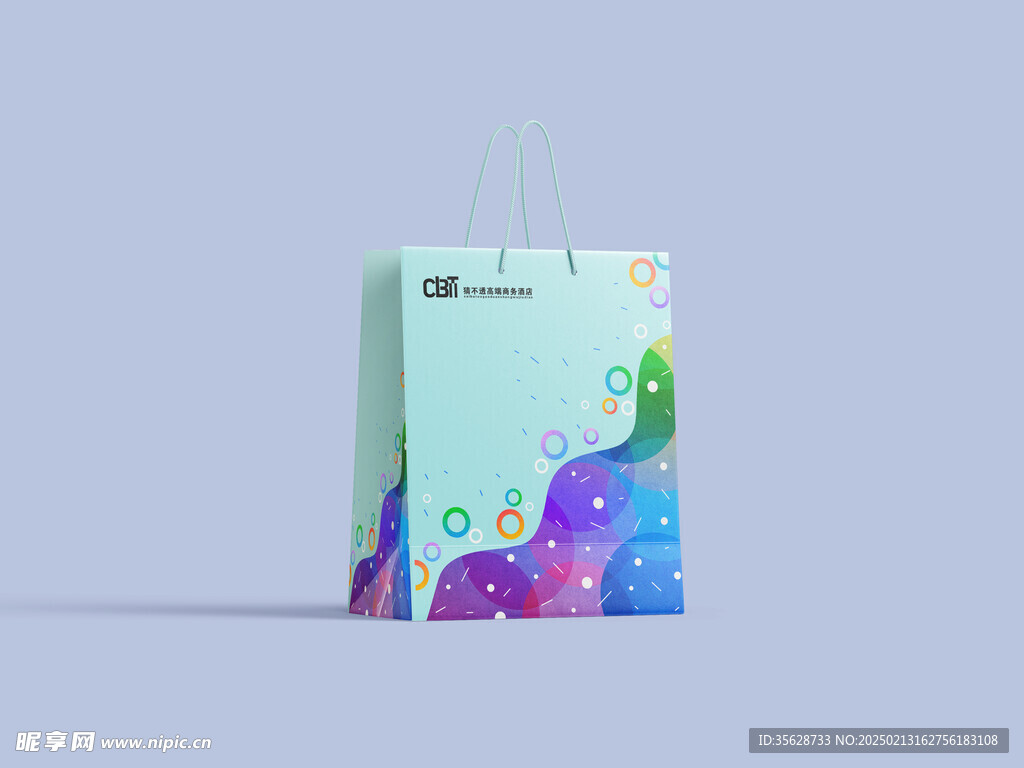 手提袋样机效果图
