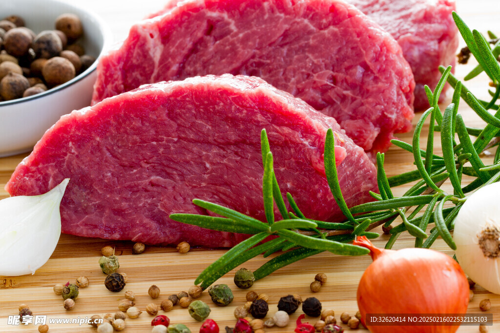 新鲜牛肉 