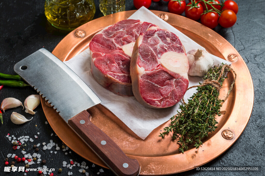 新鲜牛肉 牛骨