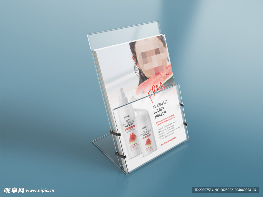 亚克力宣传架样机