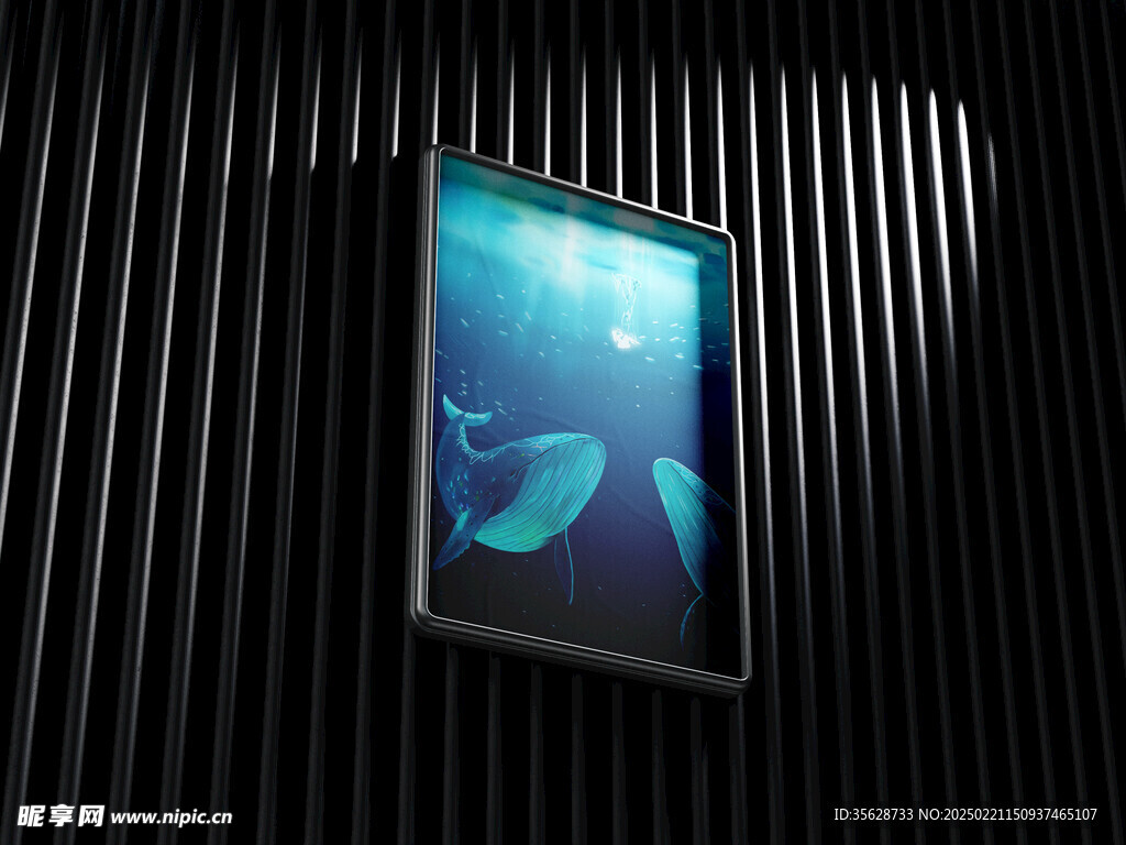 墙体画框效果图