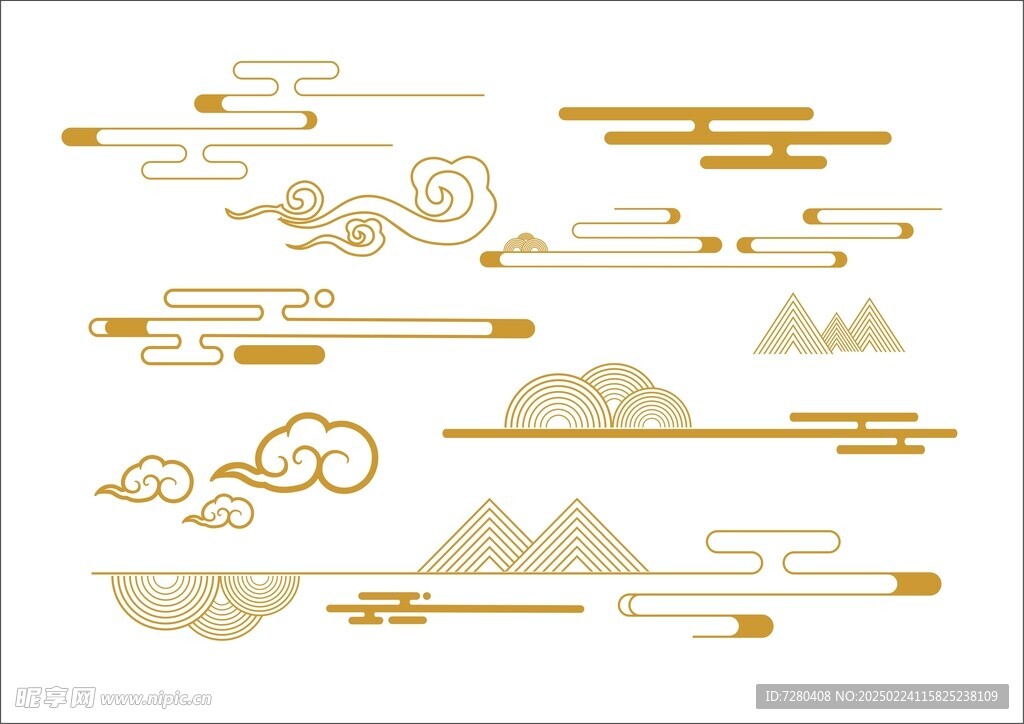 云纹 祥云 云图 中国风 古典