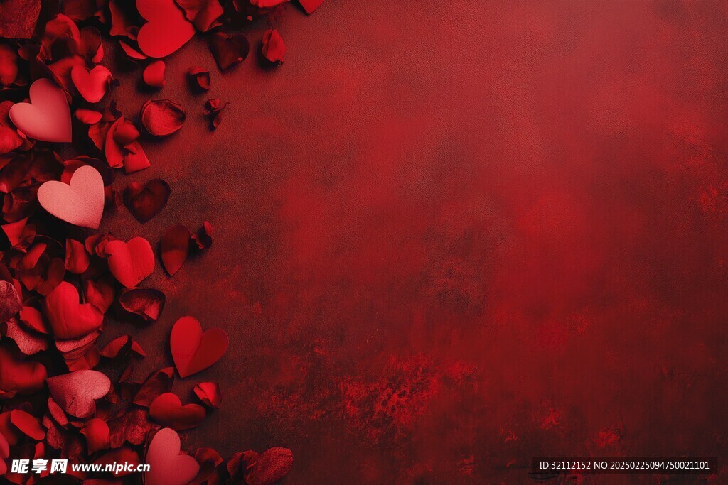 情人节元素背景