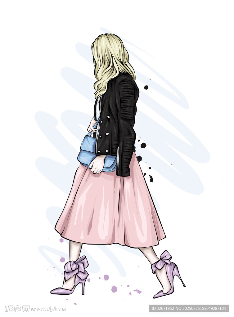 服装模特