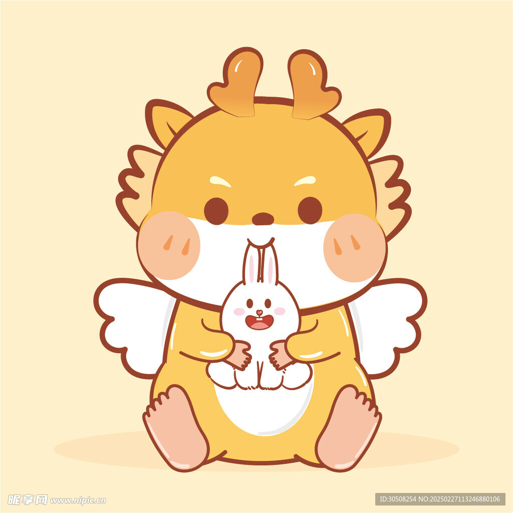 小飞龙宝宝摆件翅膀