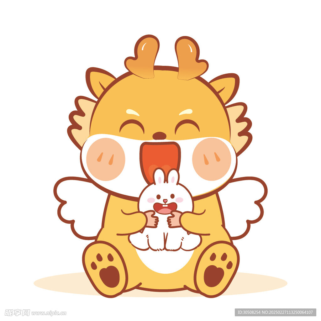 小飞龙宝宝摆件卡通