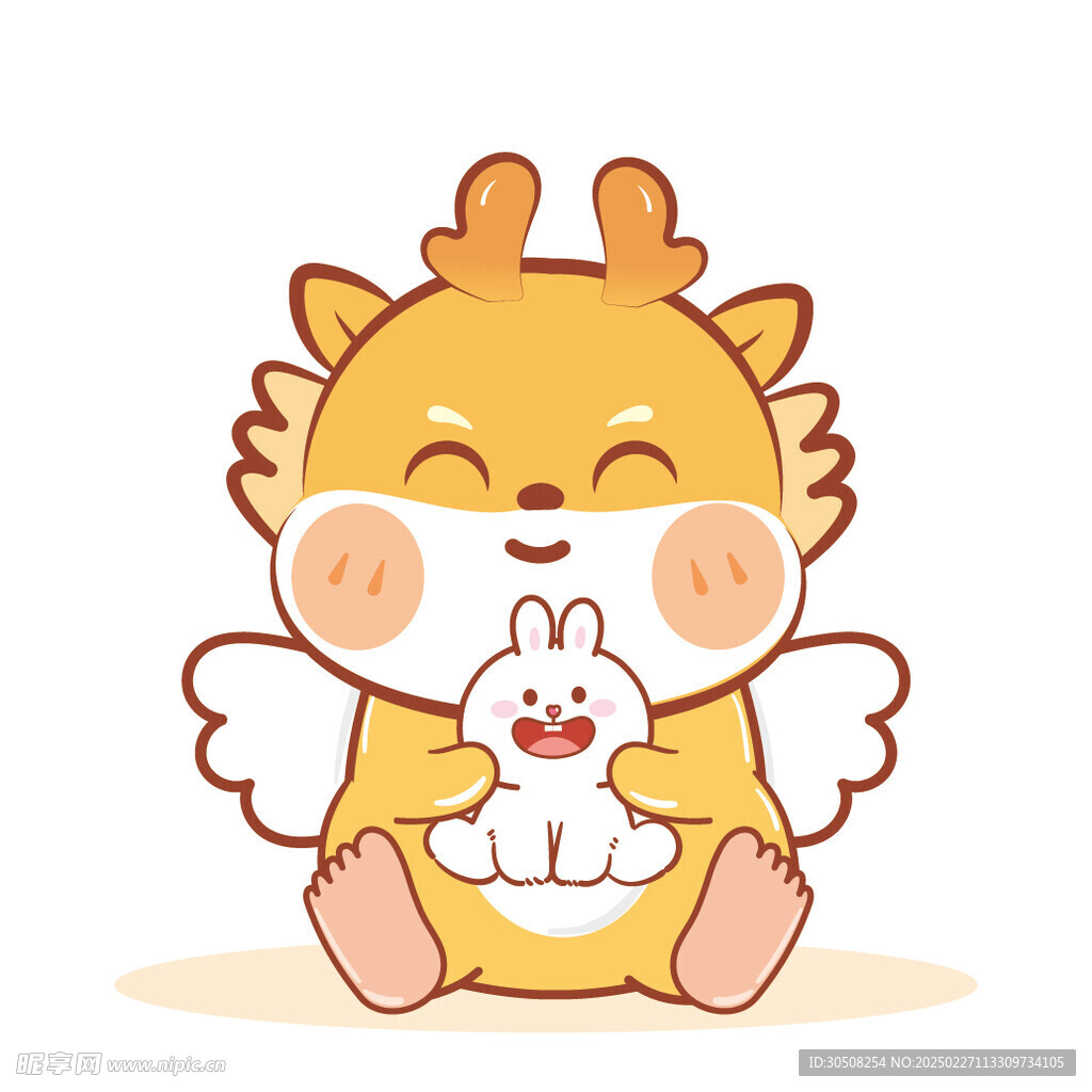 小飞龙宝宝摆件卡通